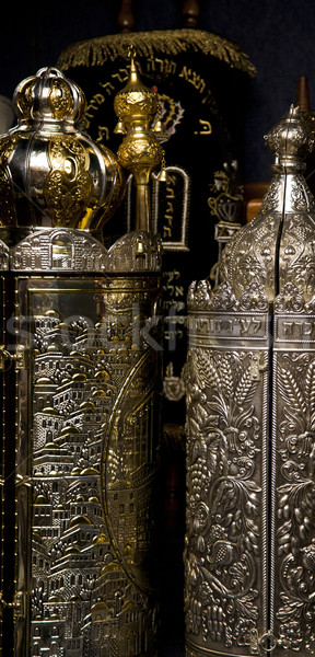 Torah Scrolls Containers Stock photo © eldadcarin