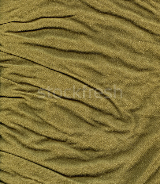 Cotton Fabric Texture - Khaki Stock photo © eldadcarin