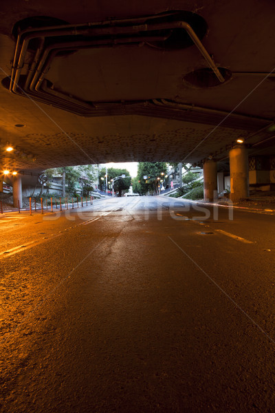 Street Tunnel at Dawn Stock photo © eldadcarin