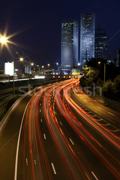 Highway River to Downtown Stock photo © eldadcarin