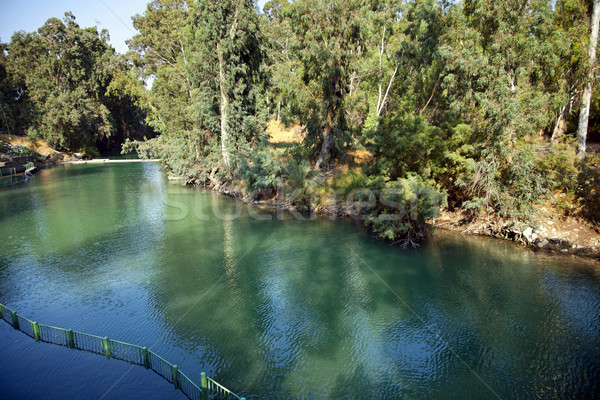 Jordan River Baptismal Site Stock photo © eldadcarin