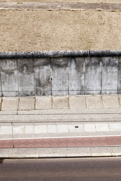 Berlijn origineel grens abstract Stockfoto © eldadcarin