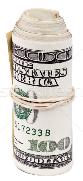 Rotolare 100 americano dollari Foto d'archivio © eldadcarin