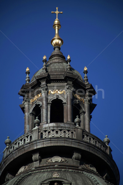 Tower of St. Stephen Basilica, Budapest, Hungary Stock photo © eldadcarin