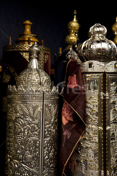 Torah Scrolls Containers Stock photo © eldadcarin