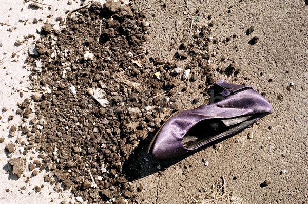 Deserted Heel Shoe Stock photo © eldadcarin