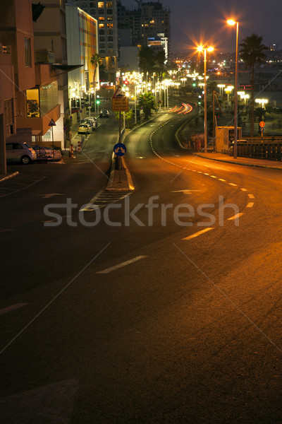 Tel-Aviv Boardwalk & Beach - Evening Stock photo © eldadcarin