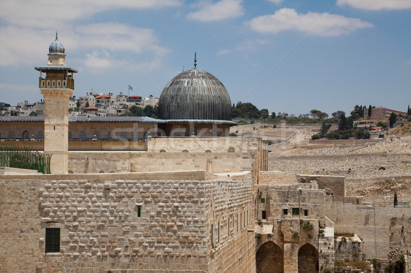 Al-Aqsa Mosque Stock photo © eldadcarin