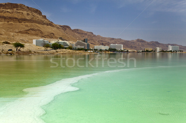 Marea moarta hotel principal israelian lateral Imagine de stoc © eldadcarin