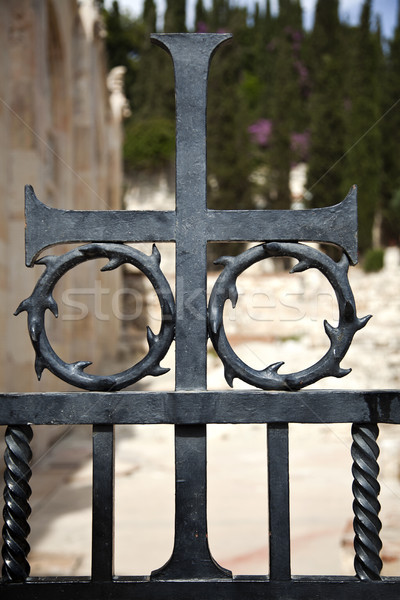 Crucifix at Gethsemane  Stock photo © eldadcarin