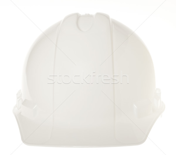 Isolated Hard Hat - Frontal White Stock photo © eldadcarin