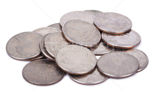 Pile of Quarters Stock photo © eldadcarin