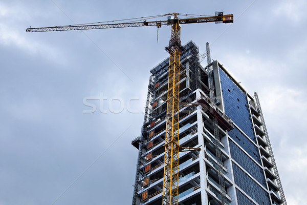 High Rise Construction Stock photo © eldadcarin