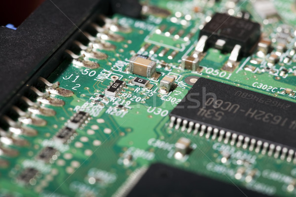 Hard Drive Electronic Board Stock photo © eldadcarin