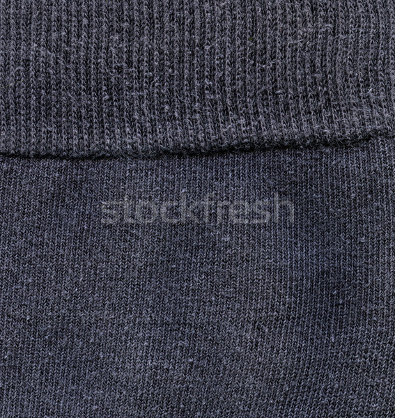 Fabric Texture - Dark Gray with Seam Stock photo © eldadcarin