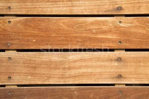 Frontal Wooden Deck Stock photo © eldadcarin