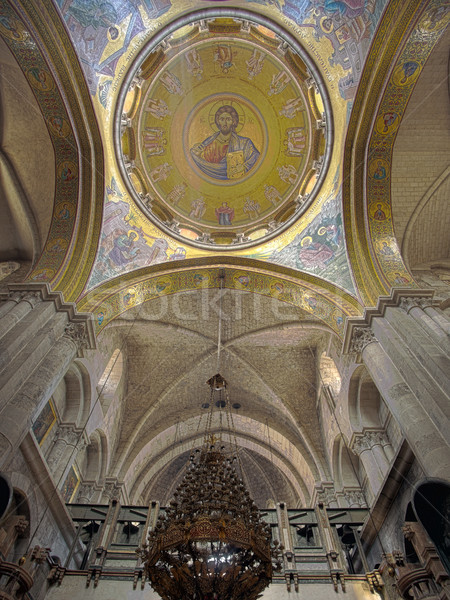Stock photo: Basilica Dome & Katholikon