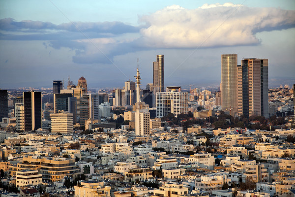 Downtown Tel-Aviv Skyline Stock photo © eldadcarin