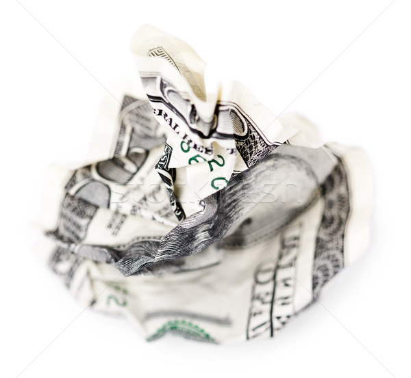 Isolated Crimped Cash Stock photo © eldadcarin