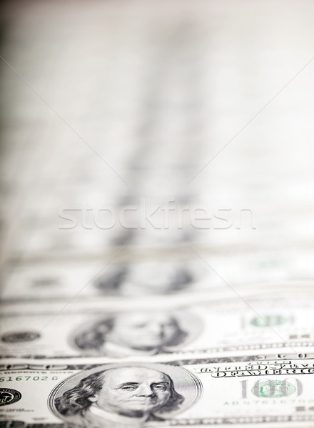 Mare cantitate 100 bani notiţe Imagine de stoc © eldadcarin