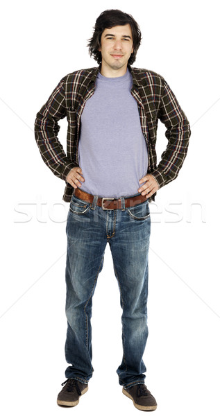 Smiling Casual 30's Guy Stock photo © eldadcarin