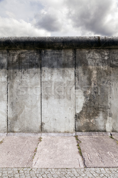 Berlijn origineel muur Stockfoto © eldadcarin
