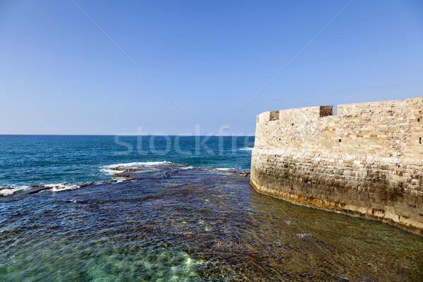 Wall above the Sea Stock photo © eldadcarin