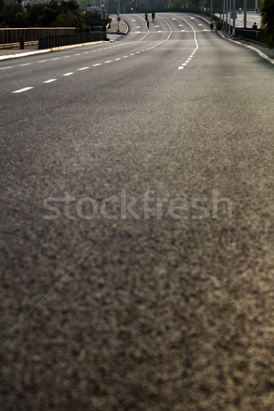 Yom Kippur Empty Road Stock photo © eldadcarin