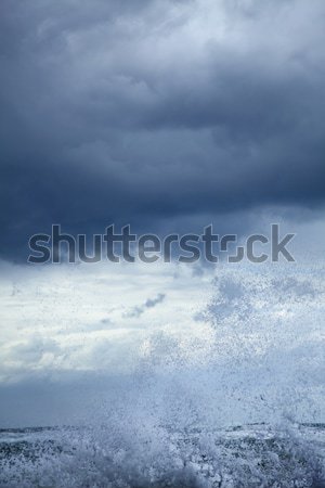 Stock photo: Surf Cast Winter Sky