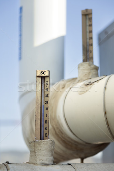 Industrial Water Thermometers Stock photo © eldadcarin