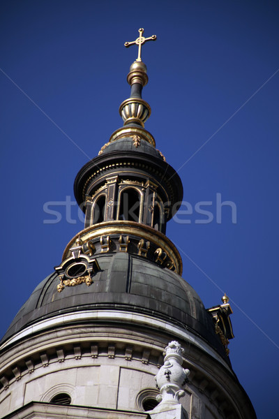 Tower of St. Stephen Basilica, Budapest, Hungary Stock photo © eldadcarin
