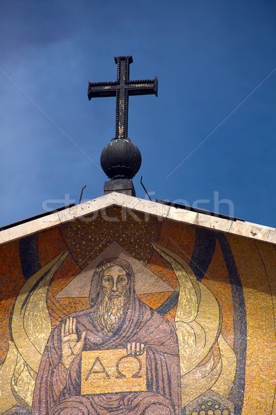 Kerk alle basiliek doodsangst Romeinse katholiek Stockfoto © eldadcarin