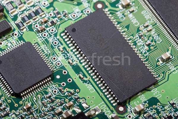 Hard Drive Electronic Board Stock photo © eldadcarin