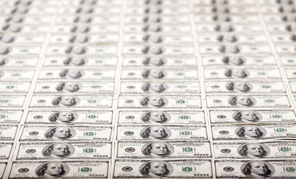 One Hundred Dollar Bills Background Stock photo © eldadcarin