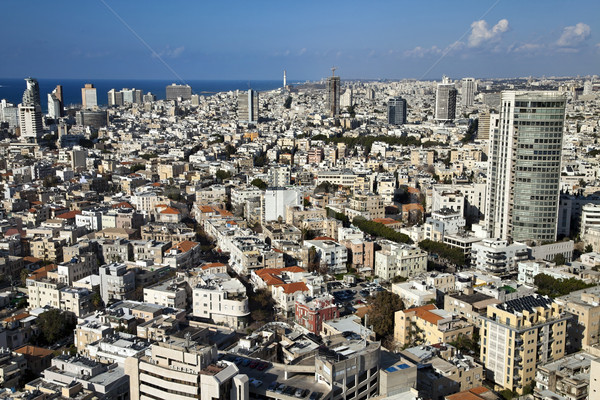 Paisaje urbano vista norte playa Foto stock © eldadcarin