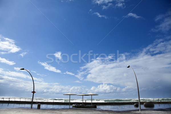 Winter Boardwalk Stock photo © eldadcarin