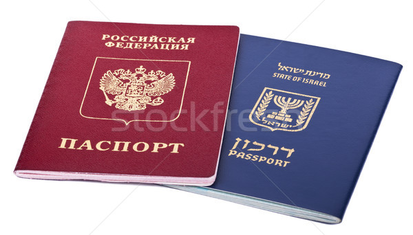 Double Nationality - Russian & Israeli Stock photo © eldadcarin