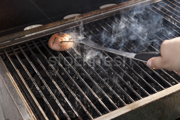 Cleaning the Grill Stock photo © eldadcarin