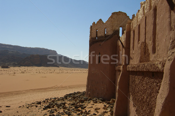 Desert Ruins Stock photo © eldadcarin