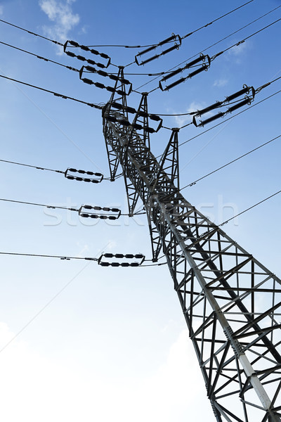 Electricity Pylon Stock photo © eldadcarin