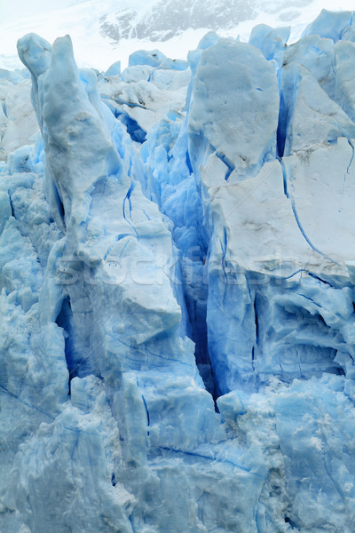 Glacier art amérique du sud paysage glace bleu [[stock_photo]] © eldadcarin