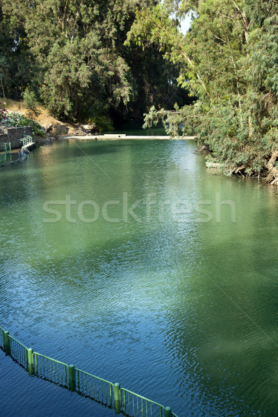 Jordan River Baptismal Site Stock photo © eldadcarin