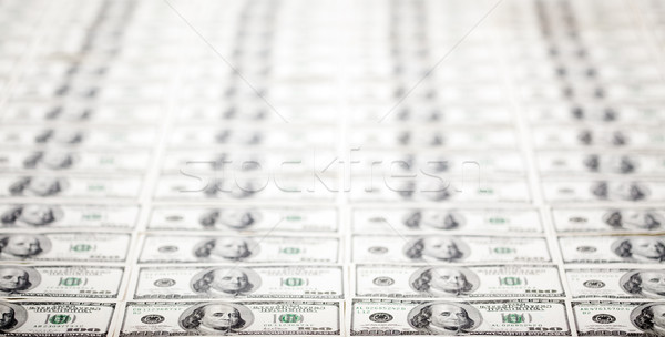 One Hundred Dollar Bills Background Stock photo © eldadcarin