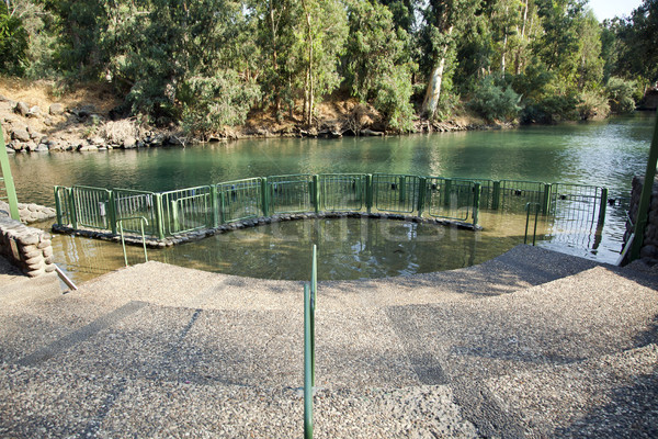 Jordan River Baptismal Site Stock photo © eldadcarin