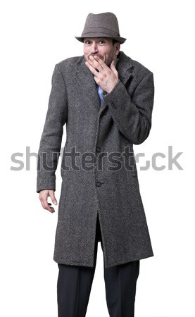 Tired Mysterious Mobster Stock photo © eldadcarin