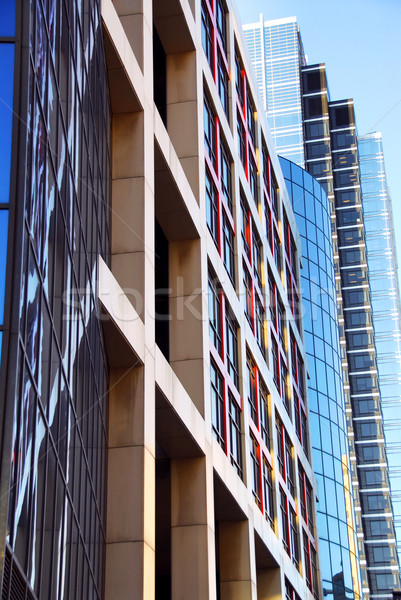 Modern office buildings Stock photo © elenaphoto