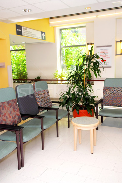 Stock photo: Hospital waiting room