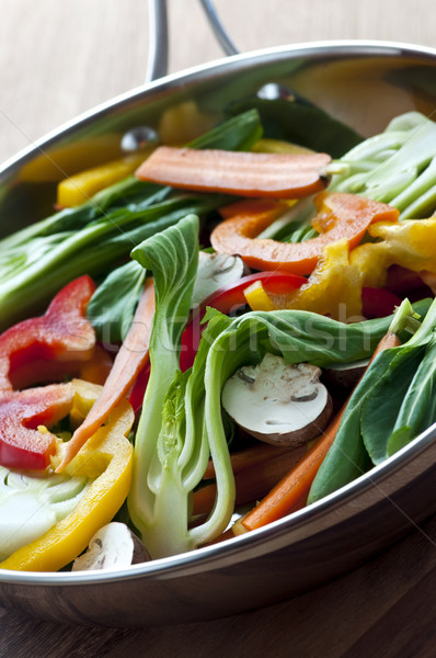 Vegetable stir fry Stock photo © elenaphoto