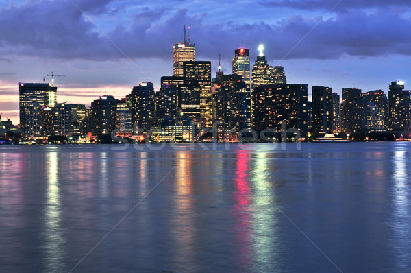 Toronto skyline Stock photo © elenaphoto