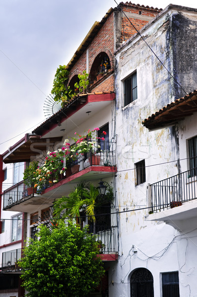 Old building in Puerto Vallarta, Mexico Stock photo © elenaphoto